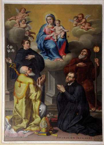 Madonna del Carmelo di De Benedictis Francesco Maria