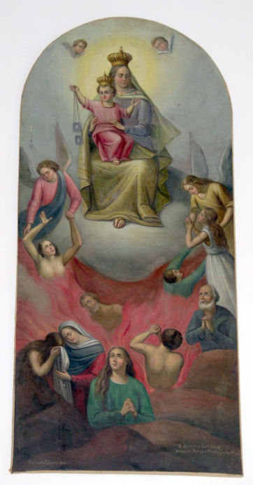 Madonna del Carmelo e Anime del Purgatorio di Palmerio Ferdinando