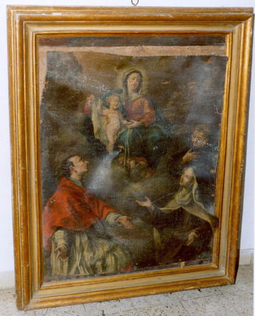 Madonna del Carmine con Santi di Autore sconosciuto