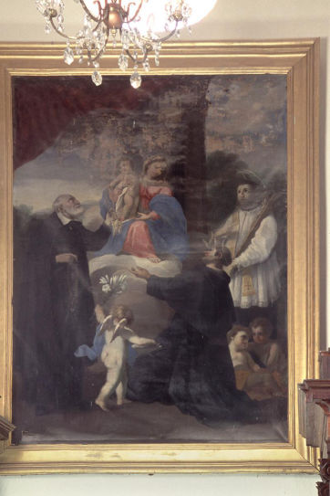 Madonna del Carmine con Bambino e Santi di Autore sconosciuto