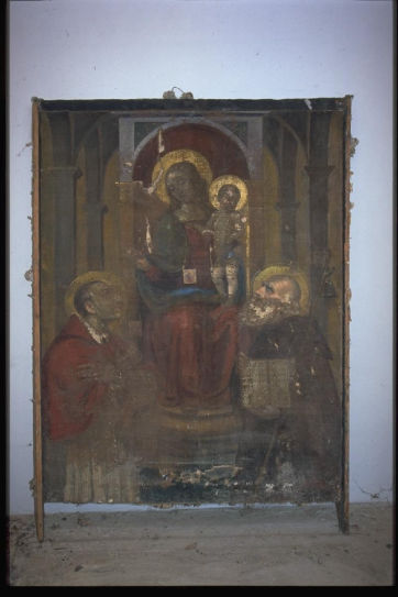 Madonna del Carmine col Bambino e due Santi di Autore sconosciuto
