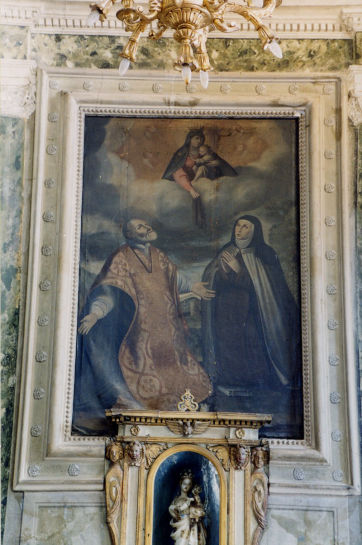 Madonna del Carmelo tra i Santi di Autore sconosciuto