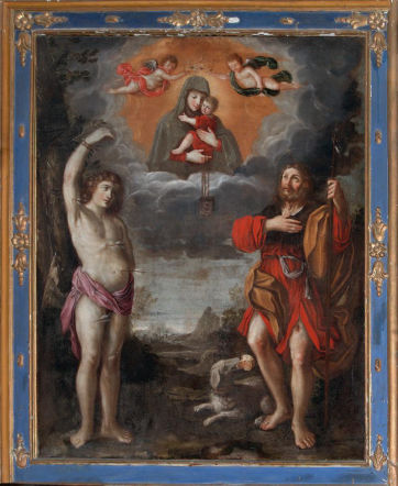 Madonna del Carmelo e Santi di Magnanini Ascanio 