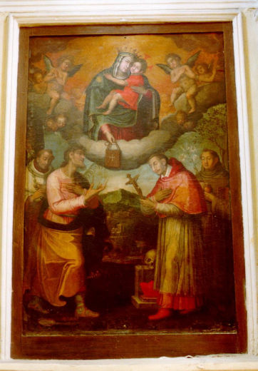 Madonna del Carmelo di Autore sconosciuto