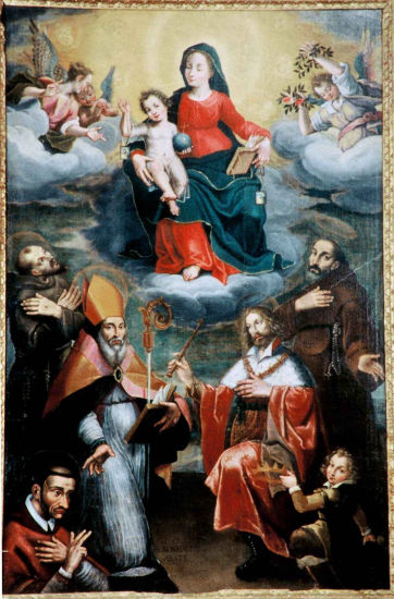 Madonna del Carmelo tra i Duchi della Rovere e i Conti Ubaldini