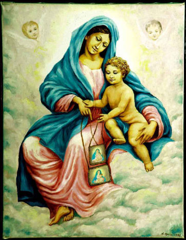 Madonna del Carmelo di Morini Maria