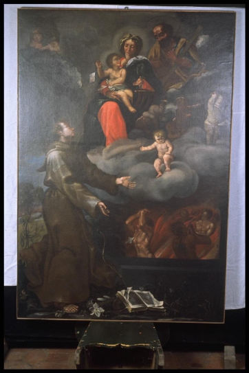 Madonna del Carmine e Sant'Antonio di Autore sconosciuto