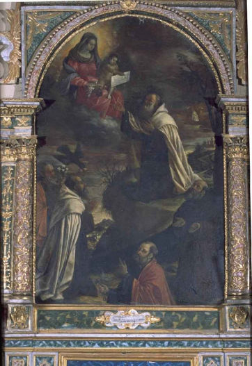 Madonna del Carmine con Santi di Autore sconosciuto
