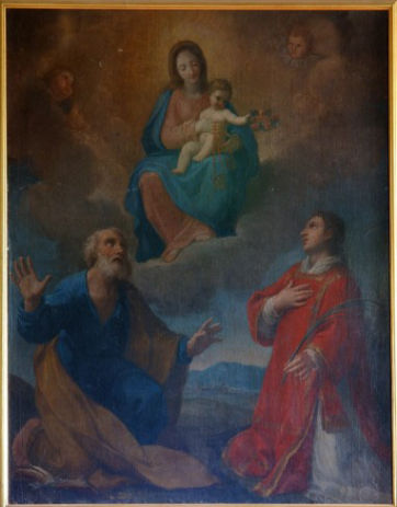 Madonna del Carmelo tra S. Pietro s S.Stefano