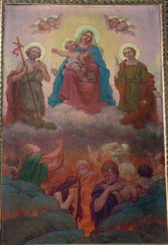 Madonna del Carmelo tra S. Stefano e S.Giovanni