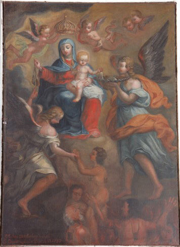 Madonna del Carmelo con Bambino e Angeli