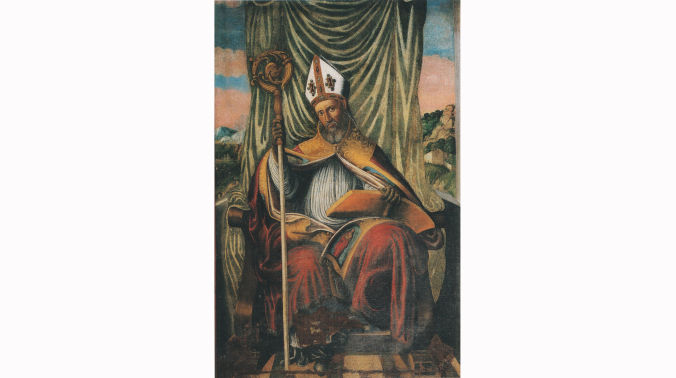 San Martino (olio su tela, cm 141x90)