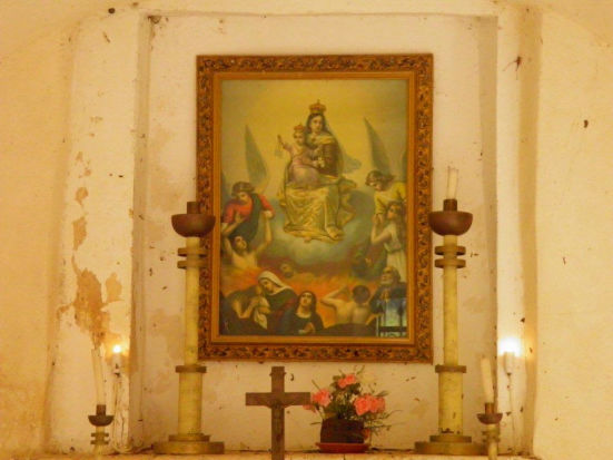 Immagine della Madonna del Carmelo