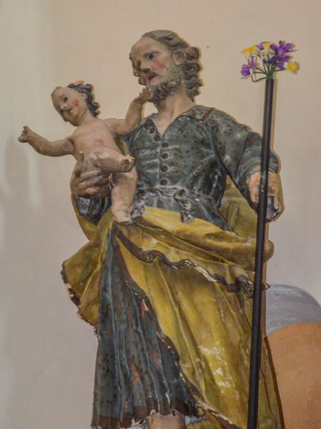 Statua San Giuseppe con Bambino
