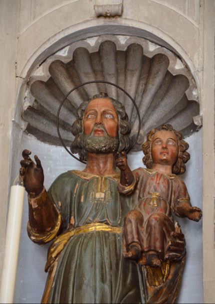 Statua di S.Giuseppe con Bambino 