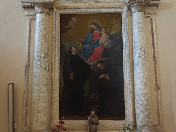 Madonna del Carmine con Santi Carmelitani di Anonimo