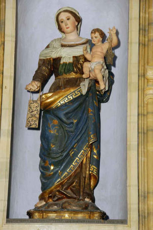 Statua Madonna del Carmelo