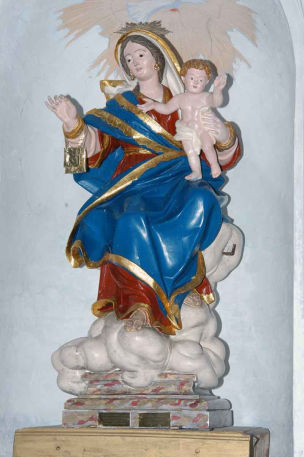 Statua Madonna del Carmelo