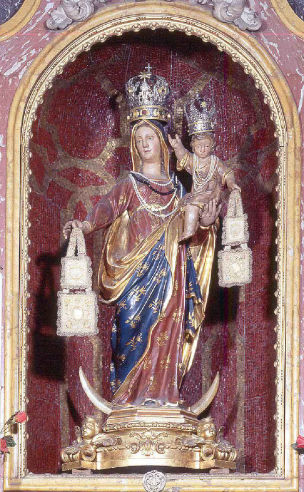 Statua devozionale Madonna del Carmine