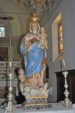 Statua Madonna del Carmine