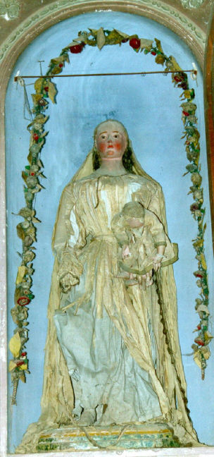 Statua Madonna del Carmelo col Bambino