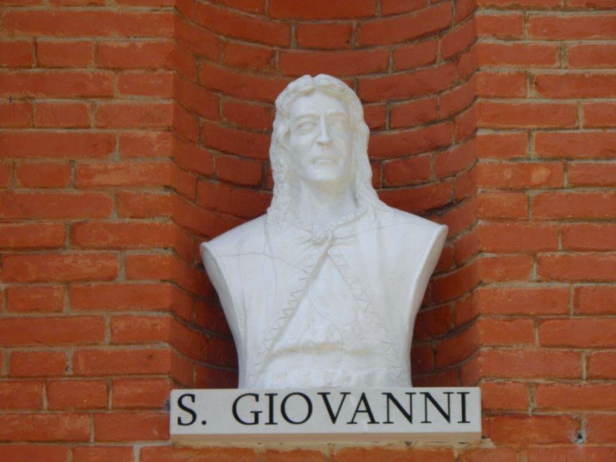 Busto dell'evangelista S.Giovanni