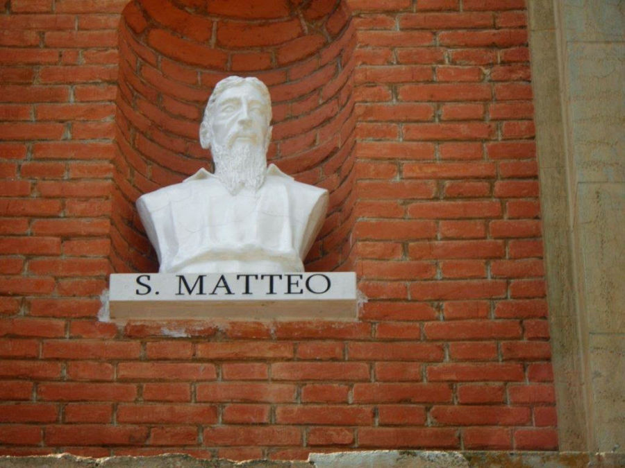 Busto dell'evangelista S.Matteo