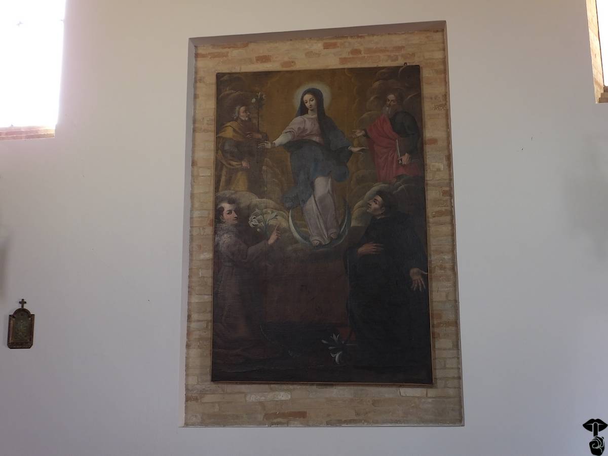 Madonna in gloria tra i Santi di Anonimo